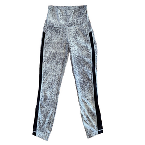 Lululemon Wunder Under Hi-rise Antiqued Alpine Grey Pants Size 4 Tights